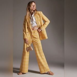 Maeve Plaid Trousers Size 12